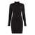 Michael Kors Michael Kors Wool-Blend Dress BROWN