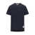 Thom Browne Thom Browne Relaxed Fit T-Shirt BLUE