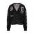 Off-White Off-White Varsity Arrow Logo Cardigan Black