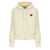 Comme des Garçons Comme Des Garçons Play Felpa Con Patch Logo WHITE