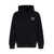 DRÔLE DE MONSIEUR Black Hoodie With Logo In Cotton Man Black