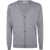 John Smedley John Smedley Petworth Cardigan Fashioned Vn Ls Clothing GREY