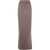 Rick Owens Rick Owens Flared Long Tail Skirt Clothing BROWN