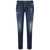 DSQUARED2 Dsquared2 Dark Desert Wash Medium Waist Jennifer Jeans BLUE