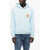 SKY HIGH FARM Maxi Patch Pocket Hoodie Light Blue