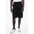 Givenchy Cotton Cargo Shorts With Belt Loops Black