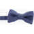 Tom Ford Mini Check Motif Bow-Tie Blue