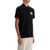 Moncler Pixel Effect Logo Polo Shirt CHARCOAL