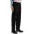 Acne Studios Straight Leg Twill Trousers In Nine Words BLACK