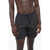 Nike Solid Color Swim Shorts With 3 Pockets Black