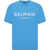 Balmain T-Shirt SME BLEU CIEL/ BLANC