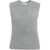 Kaos Fluffy knit vest Grey