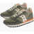 Saucony Suede And Nylon Jazz Low Top Sneakers Green