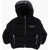 DSQUARED2 Icon Two-Tone Padded Jacket With Hood Black