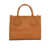 LANCEL ZIPPED BAG S Brown