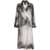 AVANT TOI Avant Toi Marble Effect Wool Coat GREY