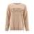 Max Mara Max Mara "Plata" Wool, Cashmere And Sequins Sweater Beige