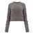 SPORTMAX Sportmax "Narvel" Diamond-Knit Crewneck Sweater GREY