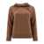 Max Mara 'S Max Mara "Gorizia" Knit Hoodie In Wool And Cashmere BROWN