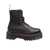 Dr. Martens Dr. Martens Hammered Leather Amphibian Black