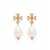 Tory Burch Tory Burch "Kira" Earrings With Pearls GOLD