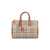 Burberry Burberry Check Medium Bowling Bag Beige