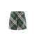 Burberry Burberry Check Motif Swim Shorts GREEN