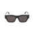 Alexander McQueen Alexander McQueen Sunglasses 001 BLACK BLACK GREY