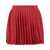 Self-Portrait Self-Portrait Pleated Mini Skirt RED