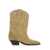 Isabel Marant 'Duerto' Beige Western Boots With Studs In Suede Woman Beige