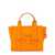 Marc Jacobs Marc Jacobs The Leather Small Tote Bag ORANGE