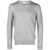 Brunello Cucinelli Brunello Cucinelli Wool Crewneck Sweater LIGHT GREY