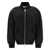 Off-White Off-White Oversized Nylon Bomber Jacket Black