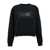 MM6 Maison Margiela Mm6 Maison Margiela Logo Print Sweatshirt Black