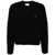 AMI Paris AMI Paris Red Adc Crew Neck Sweater Clothing Black