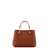 EA7 Ea7 Emporio Armani Myea Small Tote Bag BROWN