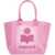 Isabel Marant Small Yenky Tote Bag With Flocked PINK