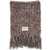 Golden Goose Multicolor Wool Scarf For All HERITAGE WHITE/ WINDSOR WINE/ GREEN