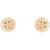 Tory Burch Miller Pavé Stud Earrings TORY GOLD / CRYSTAL