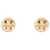 Tory Burch Miller Button Earrings In Italian Style TORY GOLD