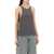 Acne Studios Cotton Waffle Tank Top FADED GREY