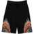 Marcelo Burlon Tempera Wings Sweatshort BLACK