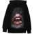 Vision of Super Hoodie Rock Mouth Print BLACK