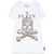 Philipp Plein Maxi T-Shirt Skull WHITE