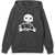 Vision of Super Pandy Skeleton Print Hoodie CHARCOAL