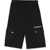 Balmain Sweatshirt Bermuda Shorts With Pockets BLACK