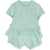 TEDDY & MINOU Ruffled T-Shirt And Shorts Set AZURE