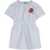 Kenzo Poppy Short Sleeve Dress GREY