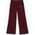 Golden Goose Wide Leg Pants With Embroidery BORDEAUX