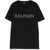 Balmain Gold Mc Logo T-Shirt BLACK